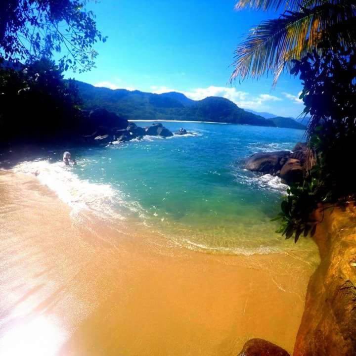 Chale Cantinho Albamar Ubatuba Esterno foto
